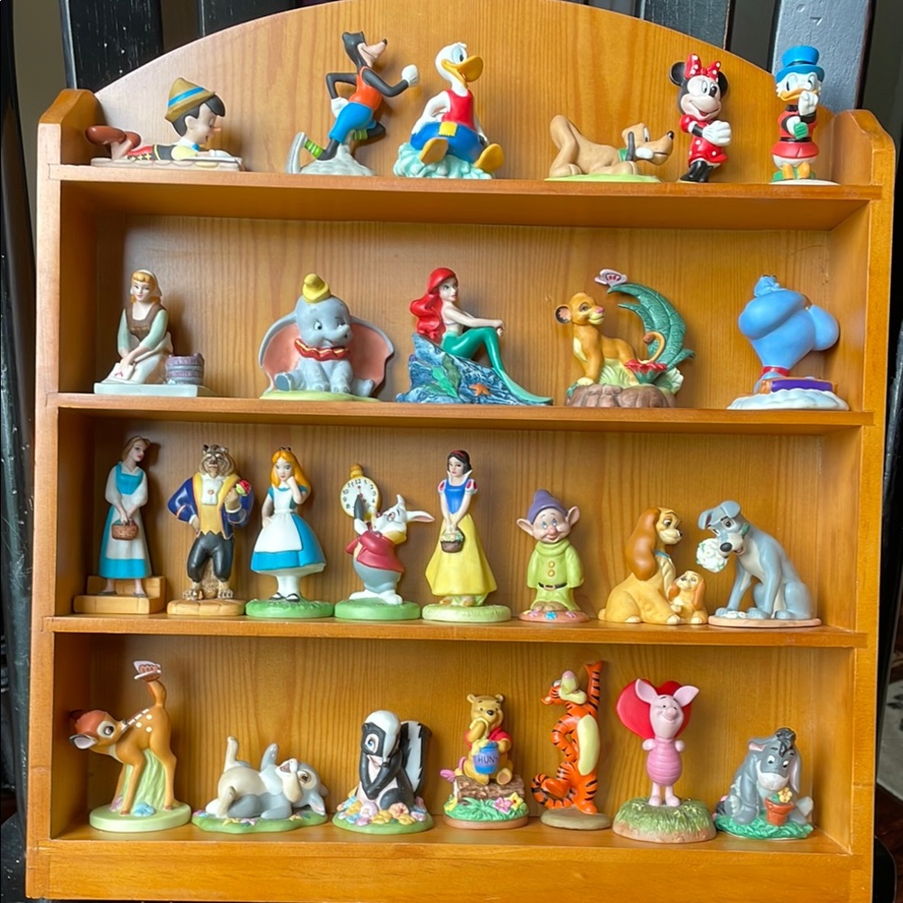 Disney Classic Characters Figurine Set Ceramic